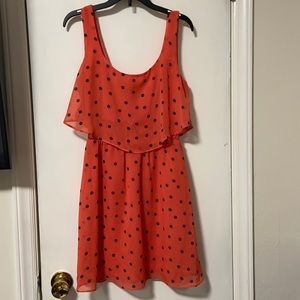 Papaya color dress size 3/4